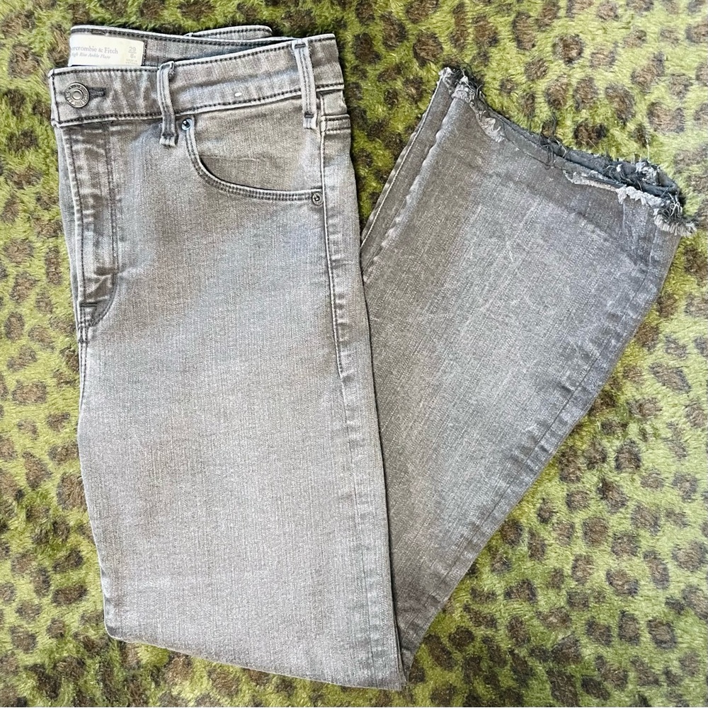 Abercrombie & Fitch High Rise Ankle Flare